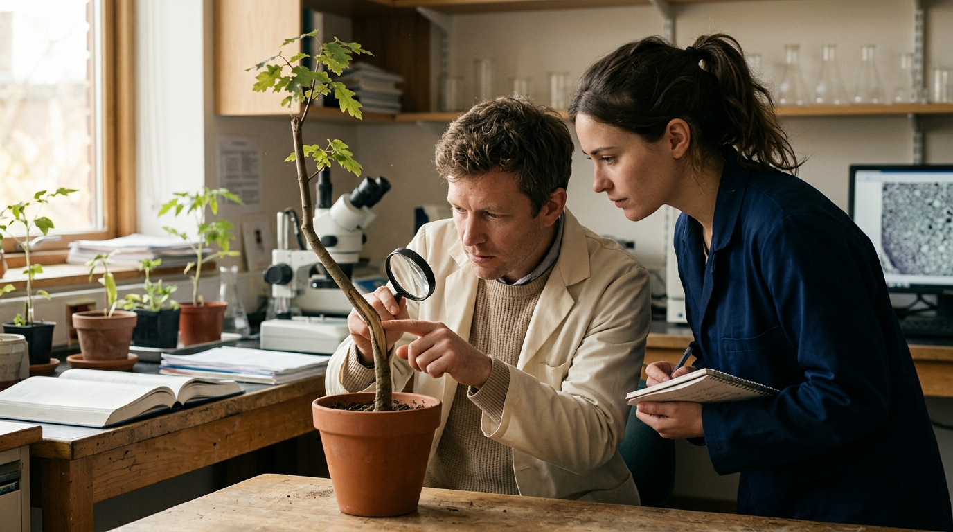 Cover art for How Trees Use 'Muscles' to Fix Their Posture